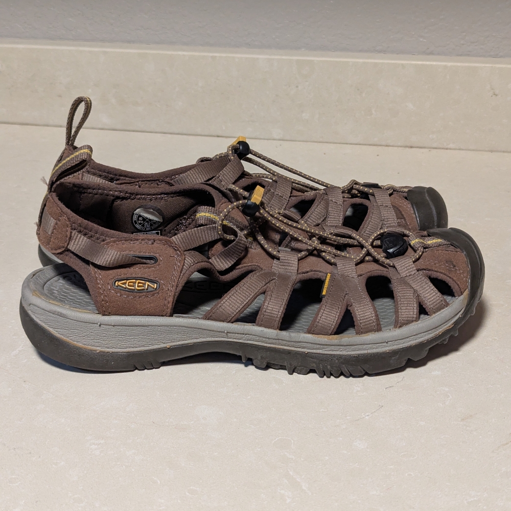 Women's Brown Wisper Hiking Sandals Size 9.5